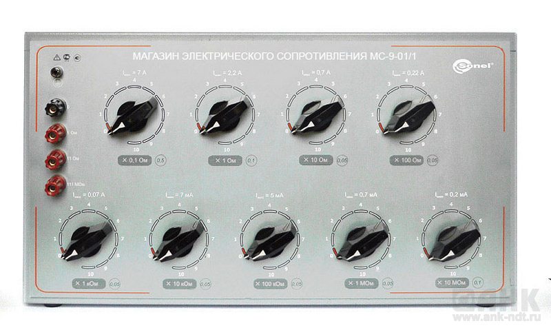 МС-9-01/2 — Магазин электрического сопротивления