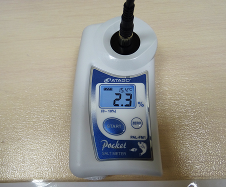 Поверка солемера PAL-FM1