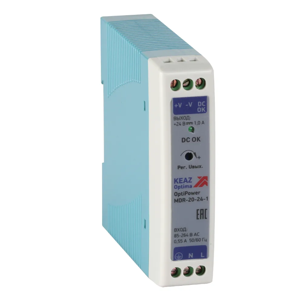 Блок питания КЭАЗ OptiPower MDR-20-24-1
