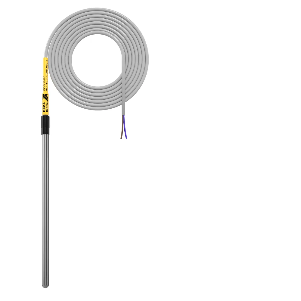 Датчик температуры канальный КЭАЗ OptiSensor HTF150-PT1000-PVC-2