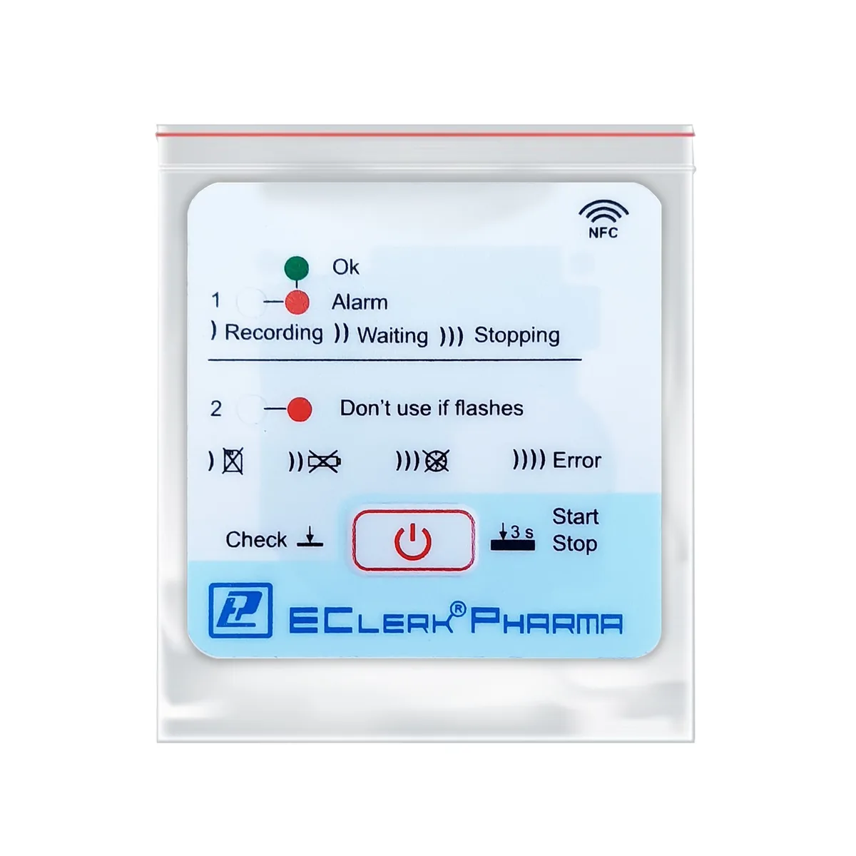 Логгер Рэлсиб EClerk-Pharma-NFC