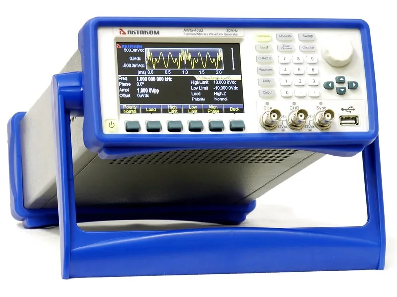 Генератор сигналов специальной формы АКТАКОМ AWG-4083