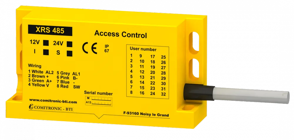 Система контроля доступа Comitronic-BTI XRS485-IAC-12V XRS485