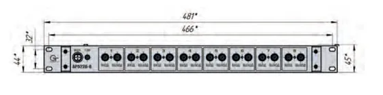 Усилитель ГлобалТест AP5220-8
