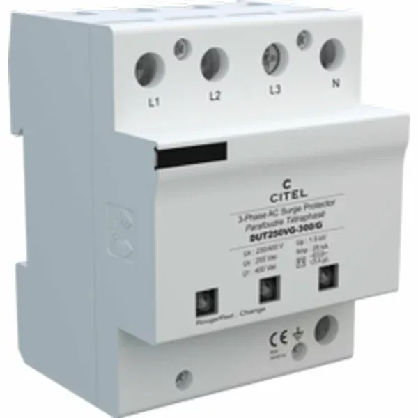 Устройство защиты от импульсных перенапряжений Citel DUT250VG-300/G (3414), высокоэнергетическое, высокоэффективное, тип 1+2+3