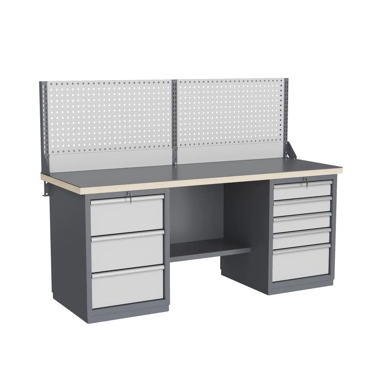 Верстак слесарный Верстакофф FBK 205.35.4-1