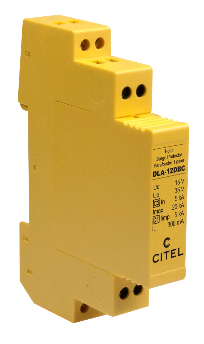 Устройство защиты от импульсных перенапряжений Citel DLA-12DBC (640221), 1 пара, сети RS232, RS485