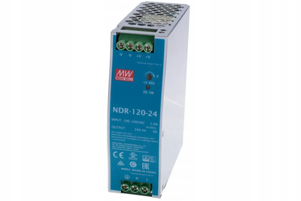 Блок питания MEAN WELL NDR-120-24
