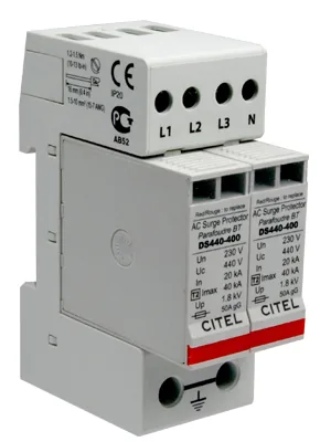 Устройство защиты от импульсных перенапряжений Citel DS440-120 (311602), тип 2