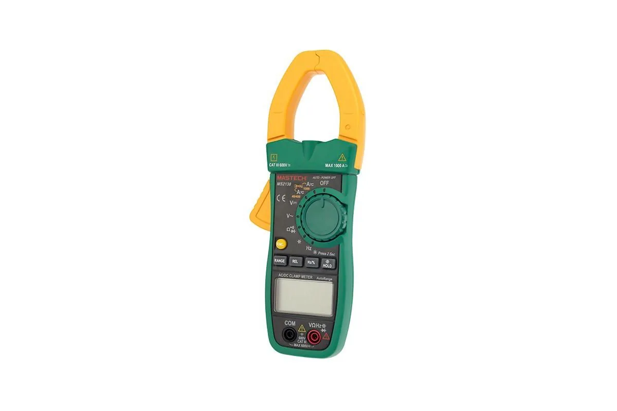 Токовые клещи Mastech MS2138
