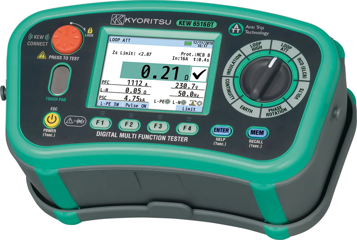 Многофункциональный измеритель Kyoritsu KEW 6516BT