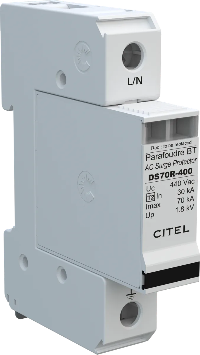 Устройство защиты от импульсных перенапряжений Citel DS71R-400 (321401), тип 2