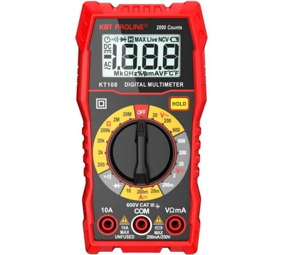 Мультиметр КВТ KT 108 PROLINE 86324