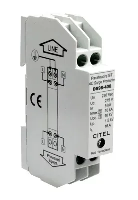 Устройство защиты от импульсных перенапряжений Citel DS98S-120 (3539012), тип 2 (или 3)