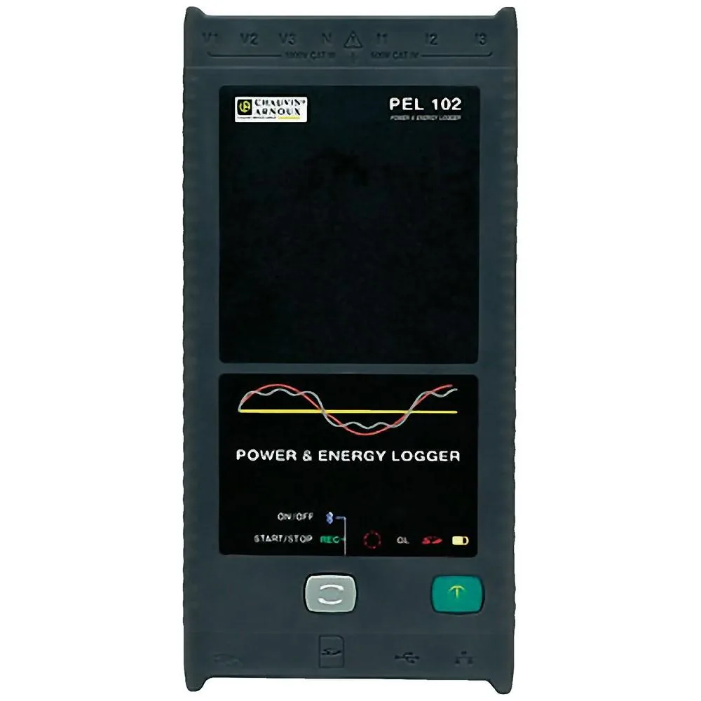 Трехфазный регистратор энергии Chauvin Arnoux PEL 102