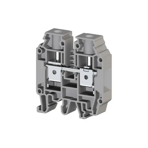 Винтовой клеммник на DIN-рейку 16 мм.кв. серый KLEMSAN AVK16 RD 304240