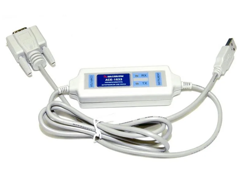 Преобразователь интерфейсов АКТАКОМ АСЕ-1633, RS-232-USB с гальванической развязкой