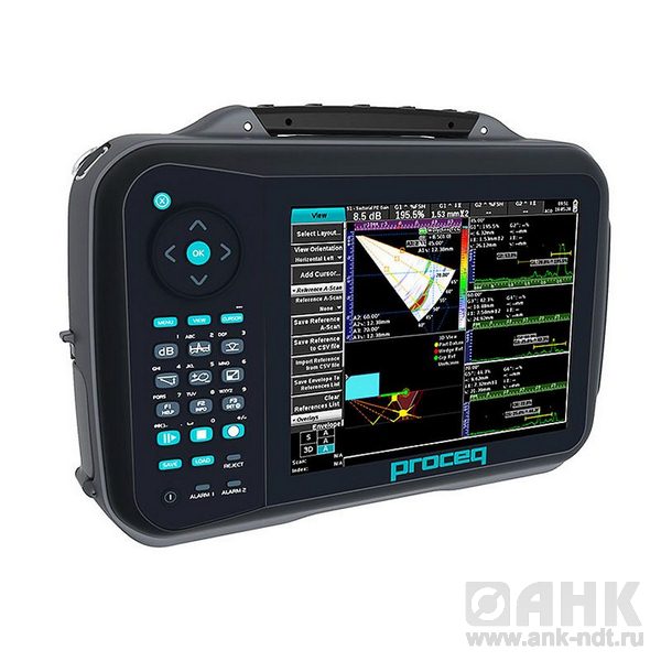 Ультразвуковой дефектоскоп Proceq Flaw Detector 100 PA 16:16