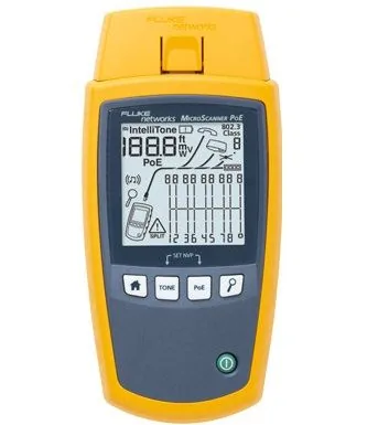 Кабельный тестер Fluke Networks MicroScanner PoE