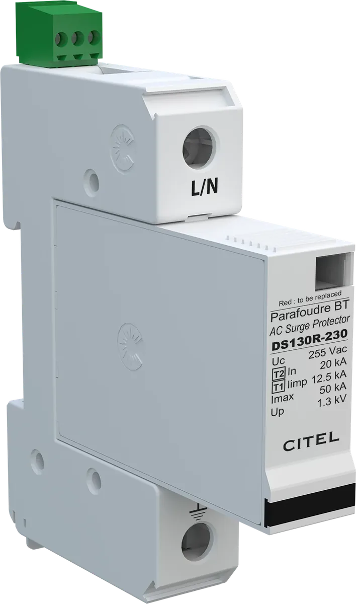 Устройство защиты от импульсных перенапряжений Citel DS131RS-230 (571511), тип 1+2