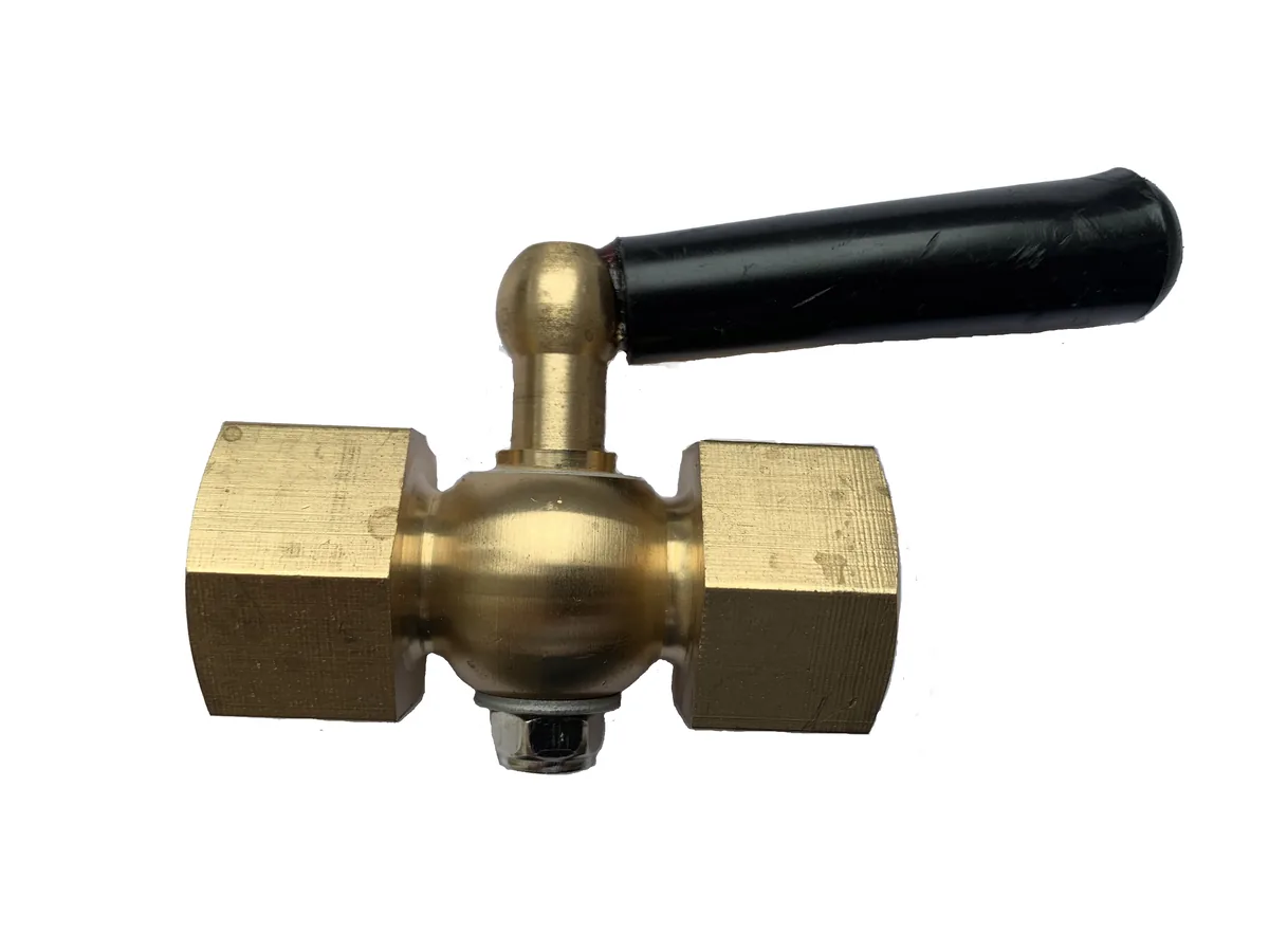 Кран трехходовой ЭКОМЕРА M20*1.5F - M20*1.5F