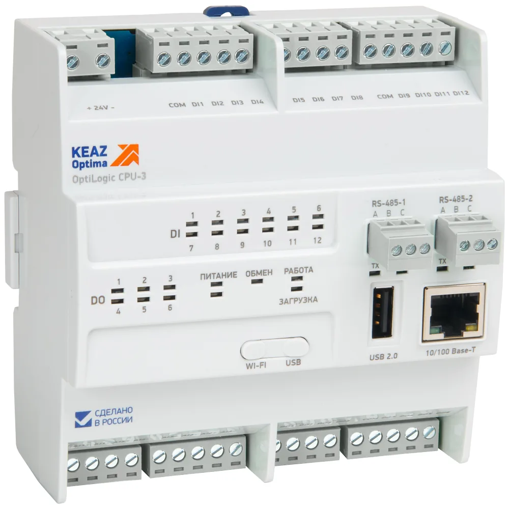 Модуль процессорный КЭАЗ OptiLogic L-CPU-3-L