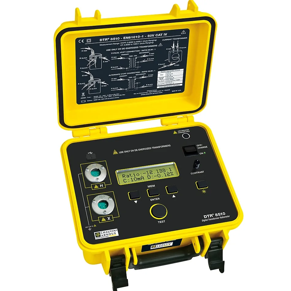 Измеритель коэффициента трансформации Chauvin Arnoux DTR-8510